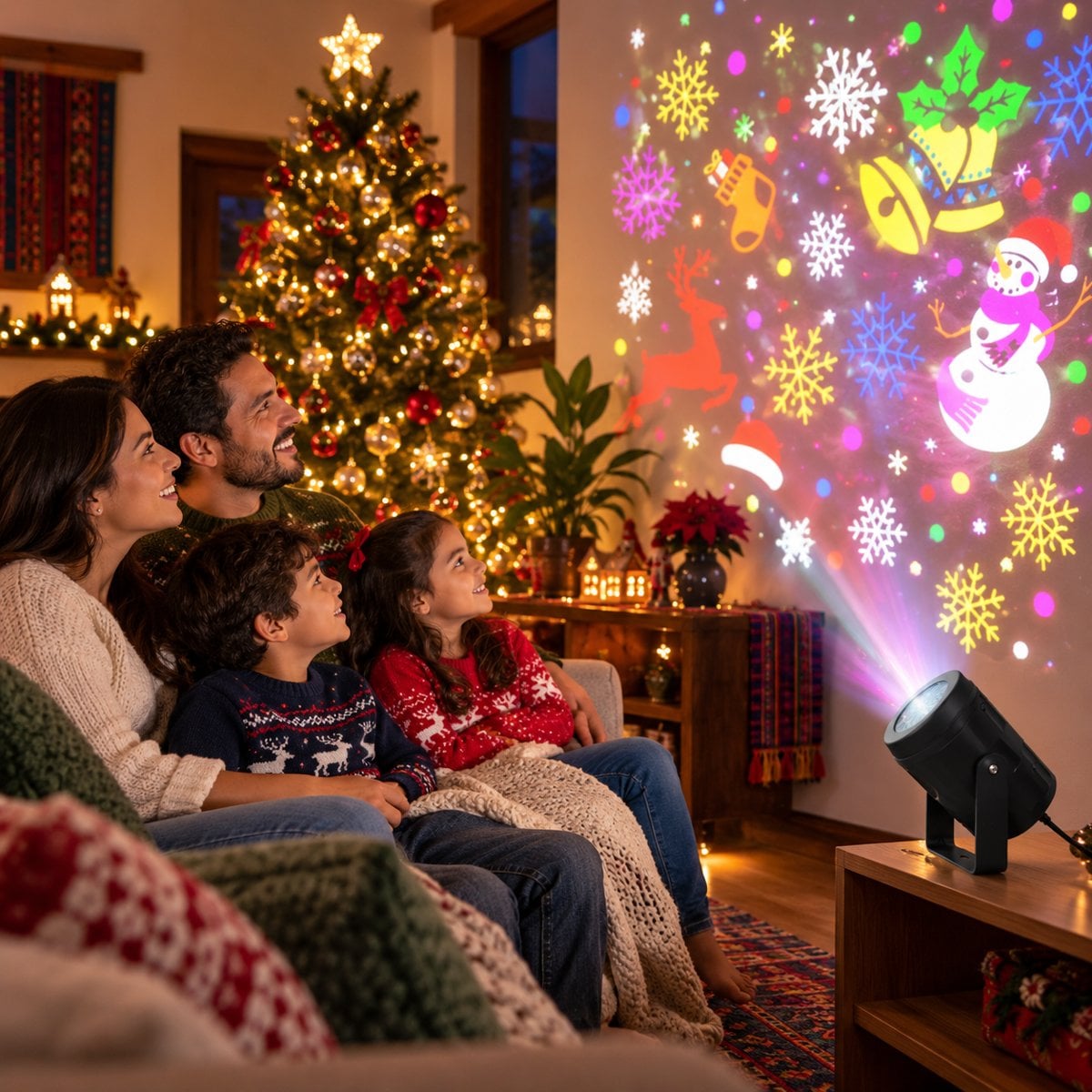 Proyector Navideño LED