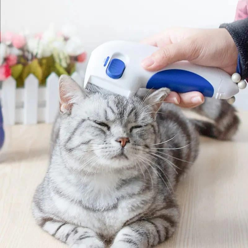 Peine Eléctrico Mata Pulgas para Mascota