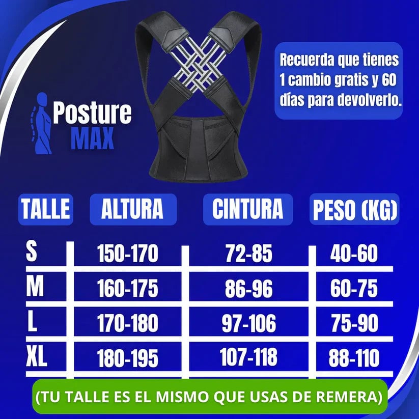 Faja Correctora de Postura POSTURE-PRO™ + ENVIO GRATIS 🎁