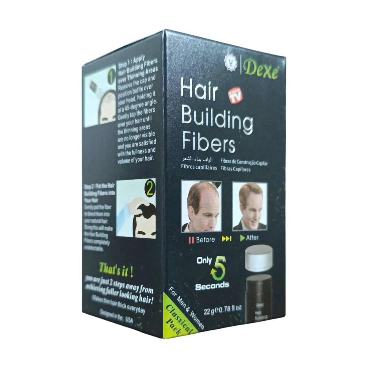 Fibras Capilares DeXe / Logra un cabello con mayor volumen y una apariencia + ENVIO GRATIS