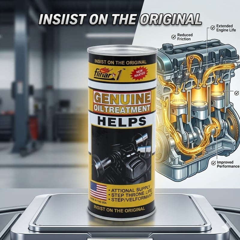 TRATAMIENTO PARA ACEITE DE MOTORES HERIOS GENUINE OIL + ENVIO GRATIS