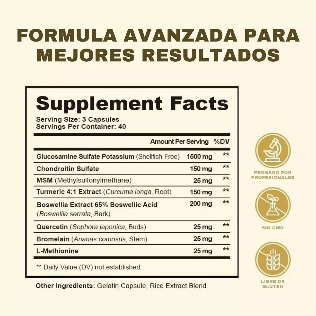 FLEXIUM™ JOINT HEALTH - Apoyo Diario para Articulaciones Más Fuertes y Flexibles | ENVIO GRATIS