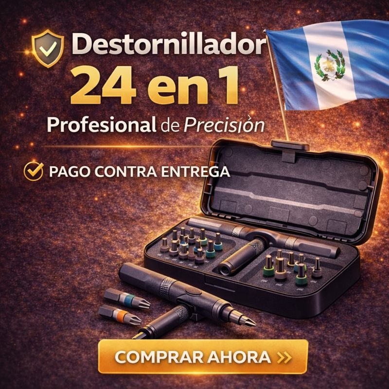 Kit Destornillador 24 en 1 Todo en Uno