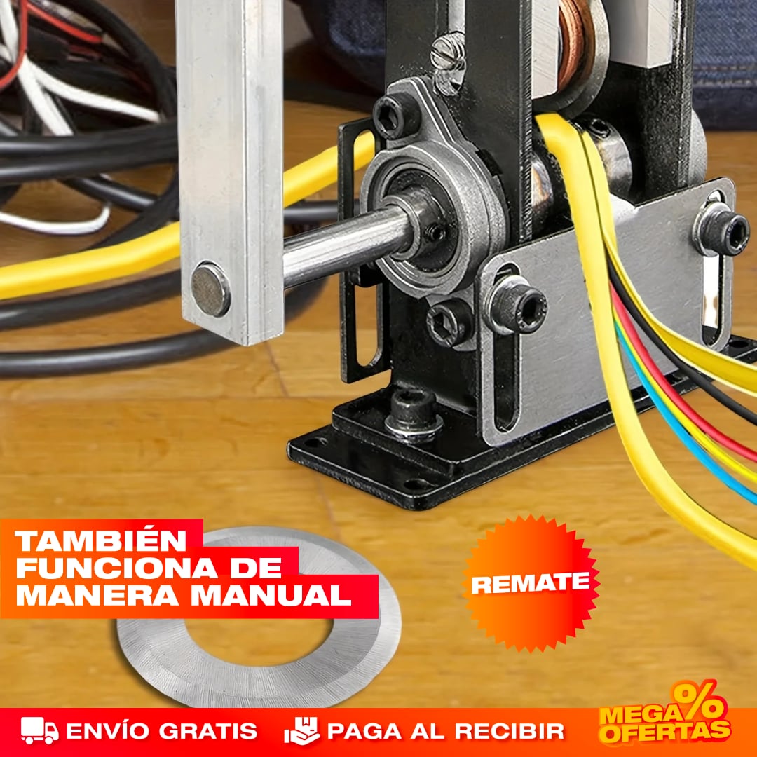 Peladora de Cables – Pela Metros en Segundos sin Cuchillo