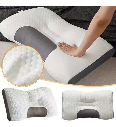 SleepMax™ — Almohada Ortopédica Inteligente 3D