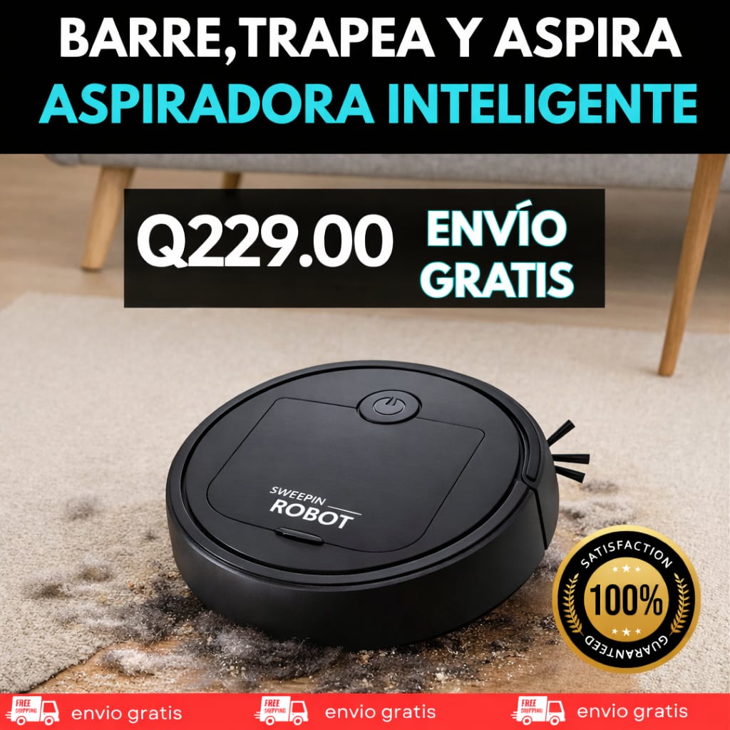 Aspiradora Robot Inteligente DeepClean Smart™