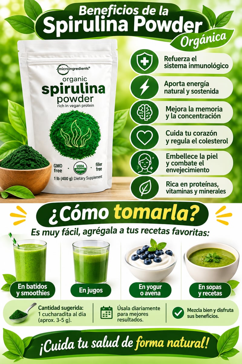SPIRULINA ORGANICA