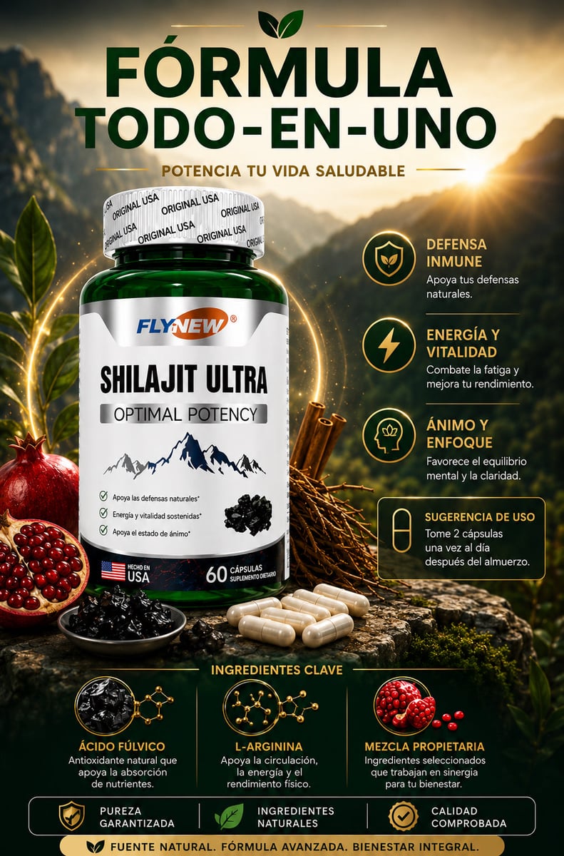 Shilajit ULTRA® | Más energía. Más enfoque. Más vitalidad. + Envío Gratis 🎁