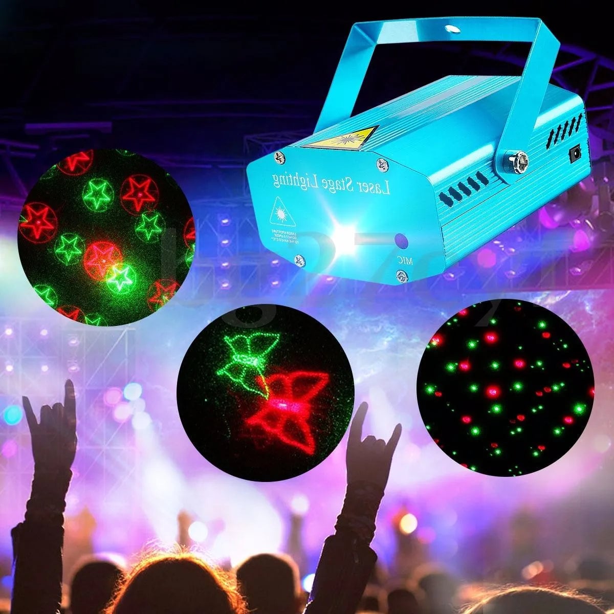 PROYECTOR LÁSER LED FIESTA
