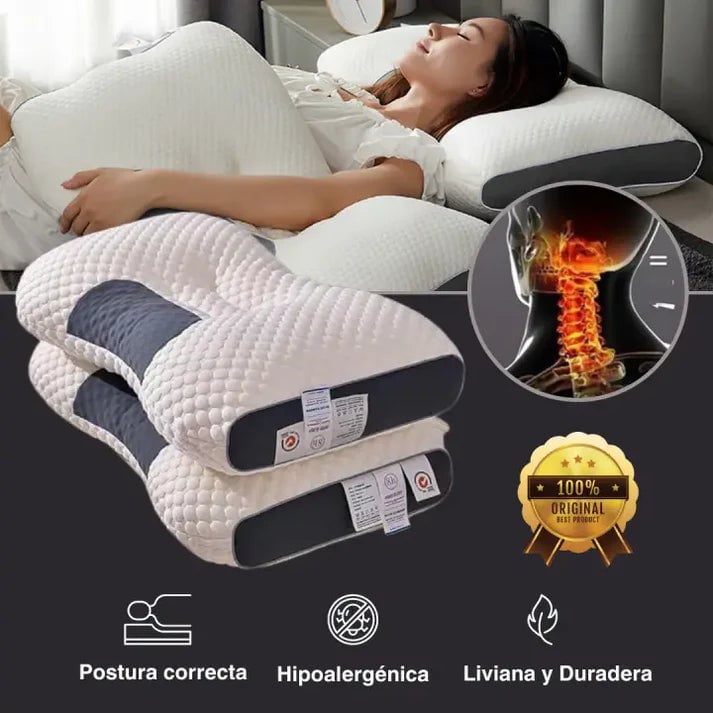 Almohada Cervical Ortopédica - Despierta sin molestias