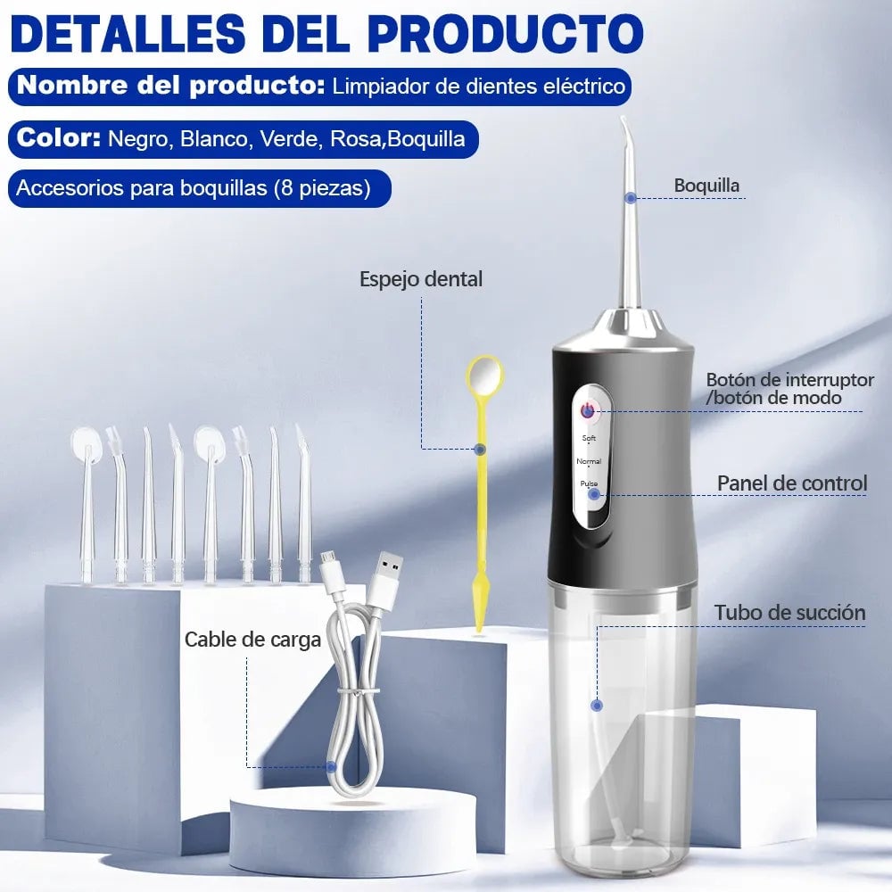 Irrigador Bucal Portátil - Limpieza y Salud 💧