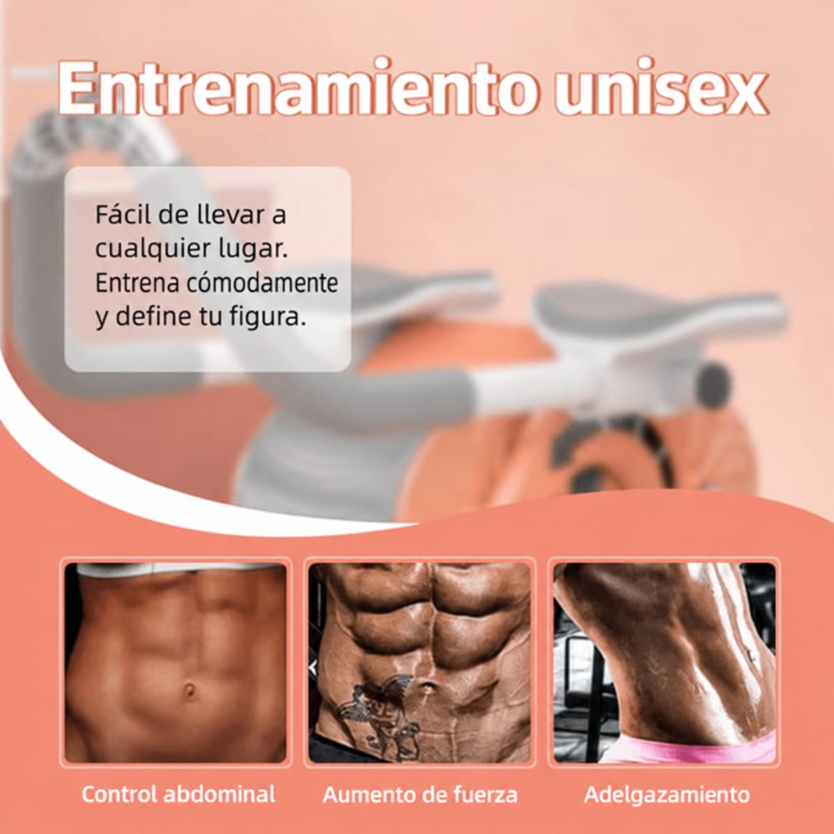  Rodillo abdominales