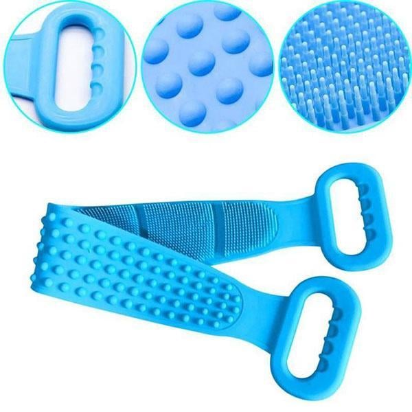 🧼Cepillo de Silicona para Espalda - Exfoliante Corporal para Baño con Cerdas Suaves + Envio Gratis