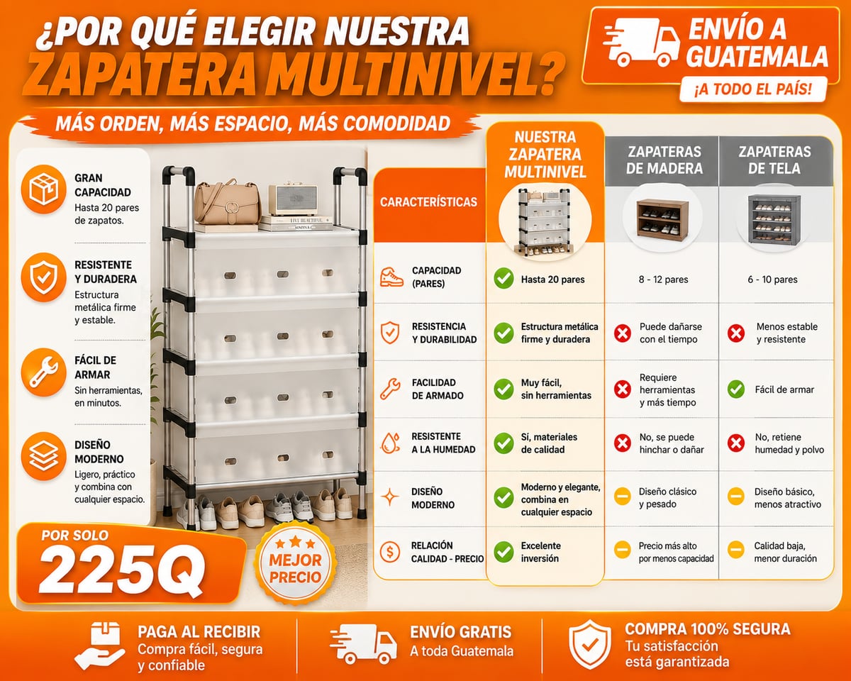 OrdenaMax - Ordena 21 pares en un solo mueble