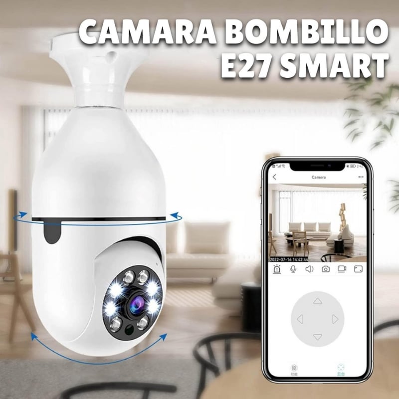 ULTIMAS UNIDADES 💡📷CÁMARA BOMBILLO SMART 360💡📷ENVÍO GRATIS