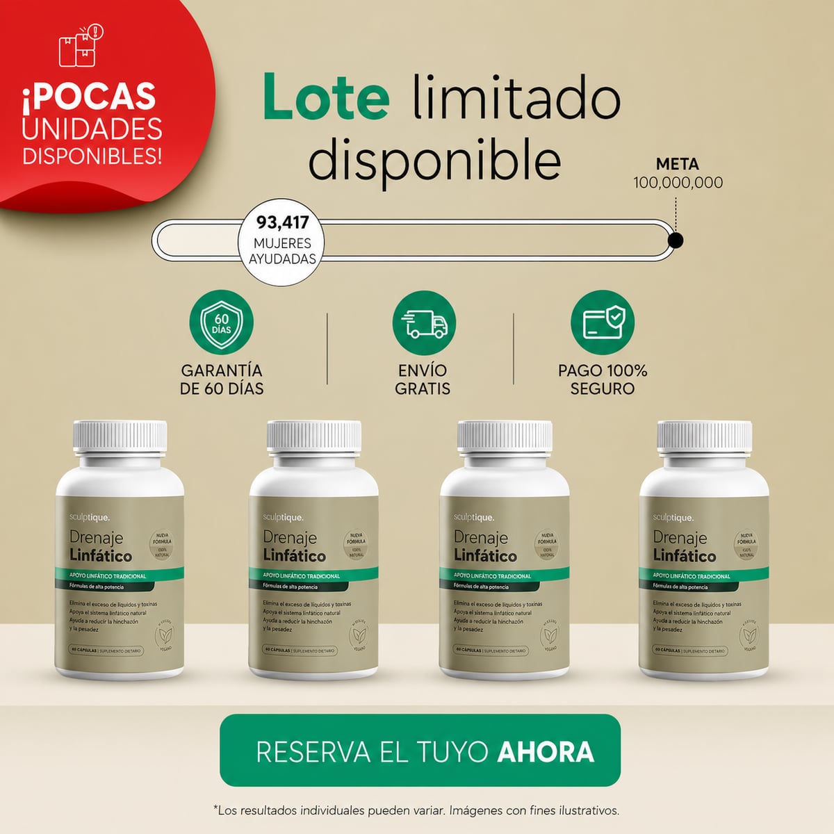 Nueva fórmula de máxima potencia: cápsulas para el drenaje linfático de BienStar Viva™