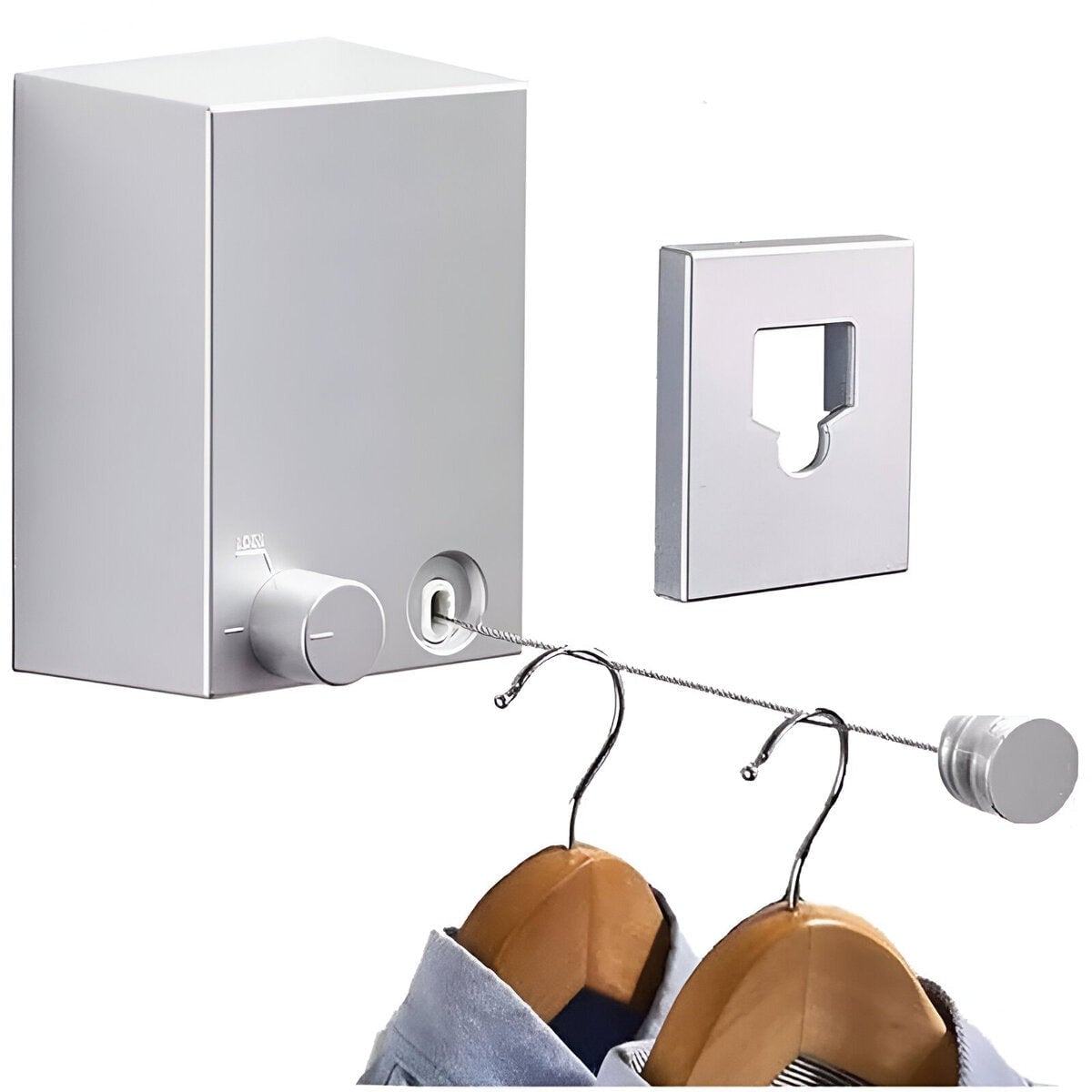 Tendedero De Ropa Retráctil