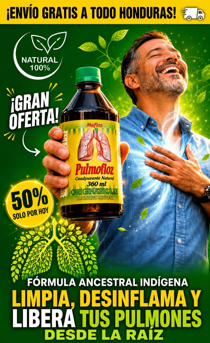 PULMOFLOZ™ - LIMPIA, DESINFLAMA Y LIBERA TUS PULMONES DESDE LA RAÍZ + ENVÍO GRATIS🎁