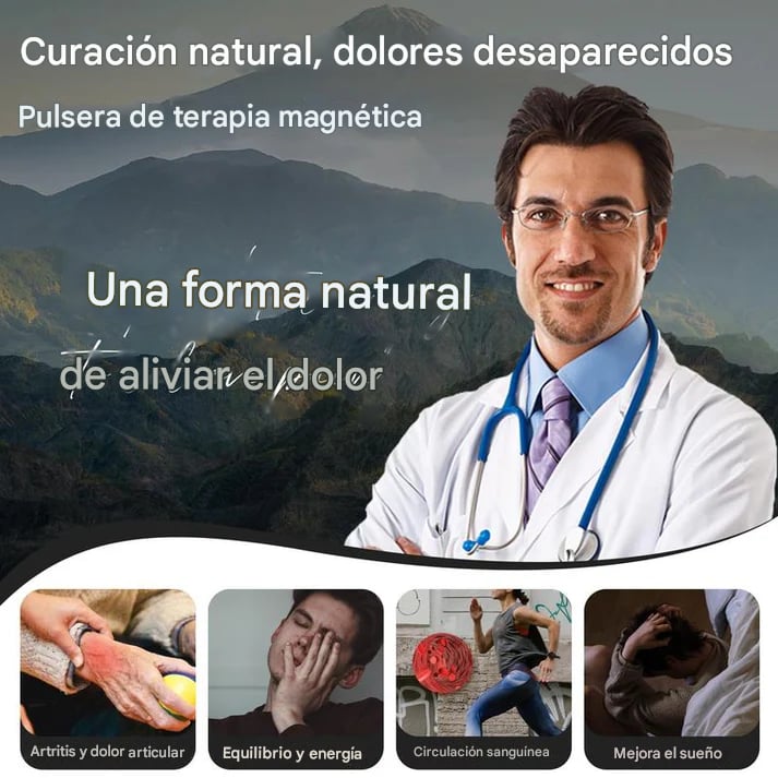 ULTIMAS UNIDADES - Pulsera magnética de cobre puro: alivia dolor y mejora circulación + ENVÍO GRATIS 🎁