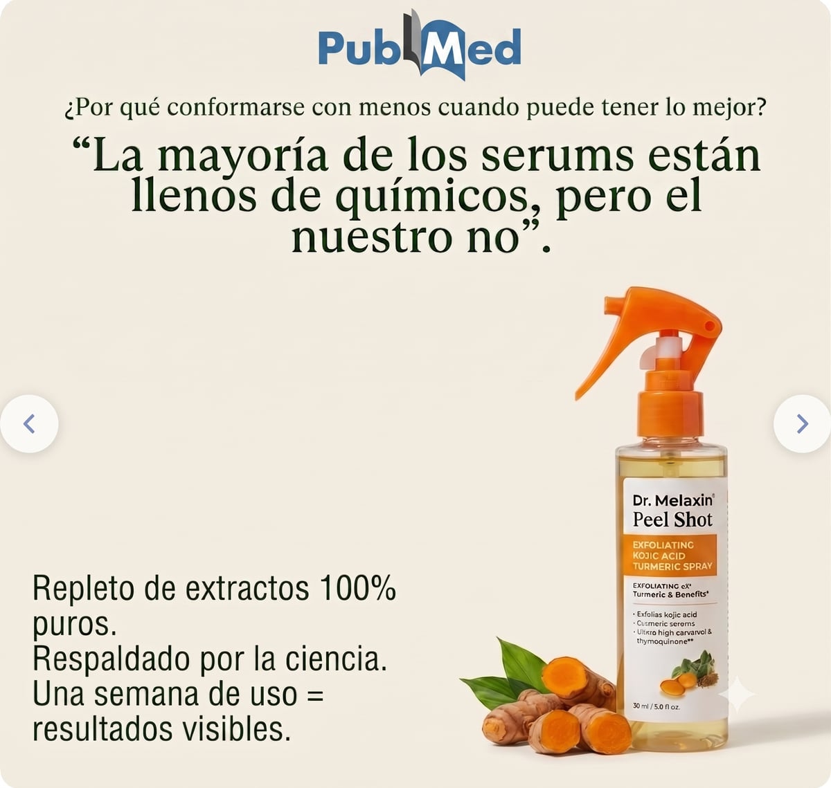 Aclarante Coreano Spray — Axilas, Codos y Rodillas Uniformes