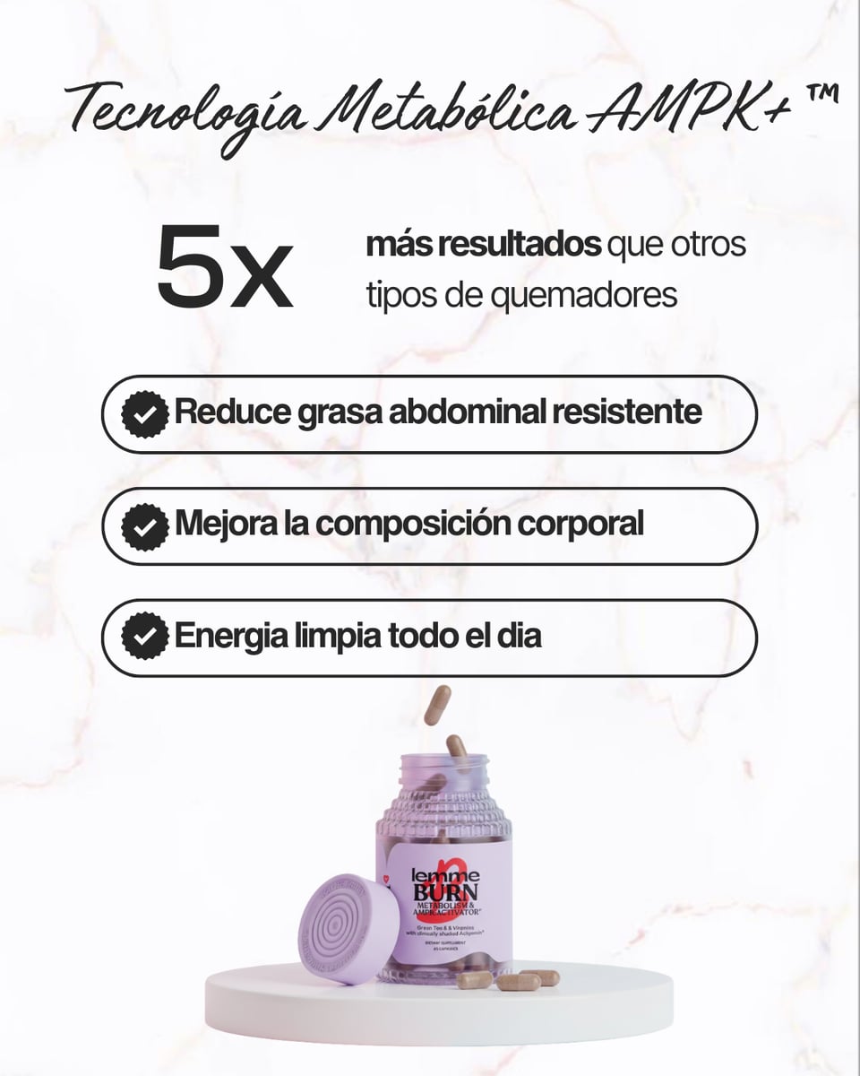 Quemador de Grasa Lemme Burn® – Producto Viral de las Kardashian