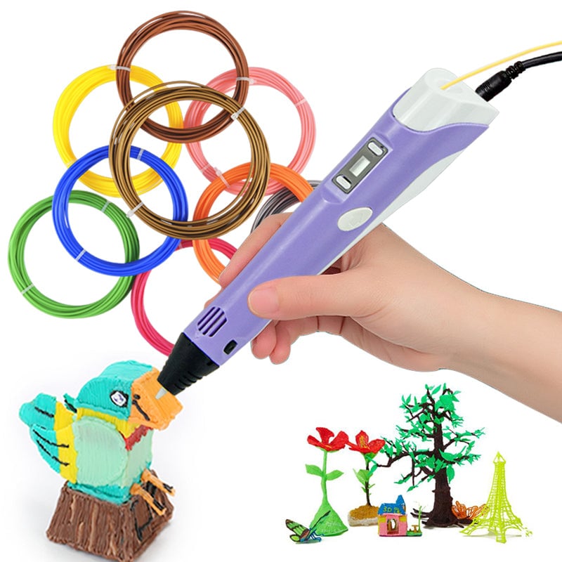 3D Pen Pro™ | Lápiz 3D Creativo + Filamento PLA completamente GRATIS