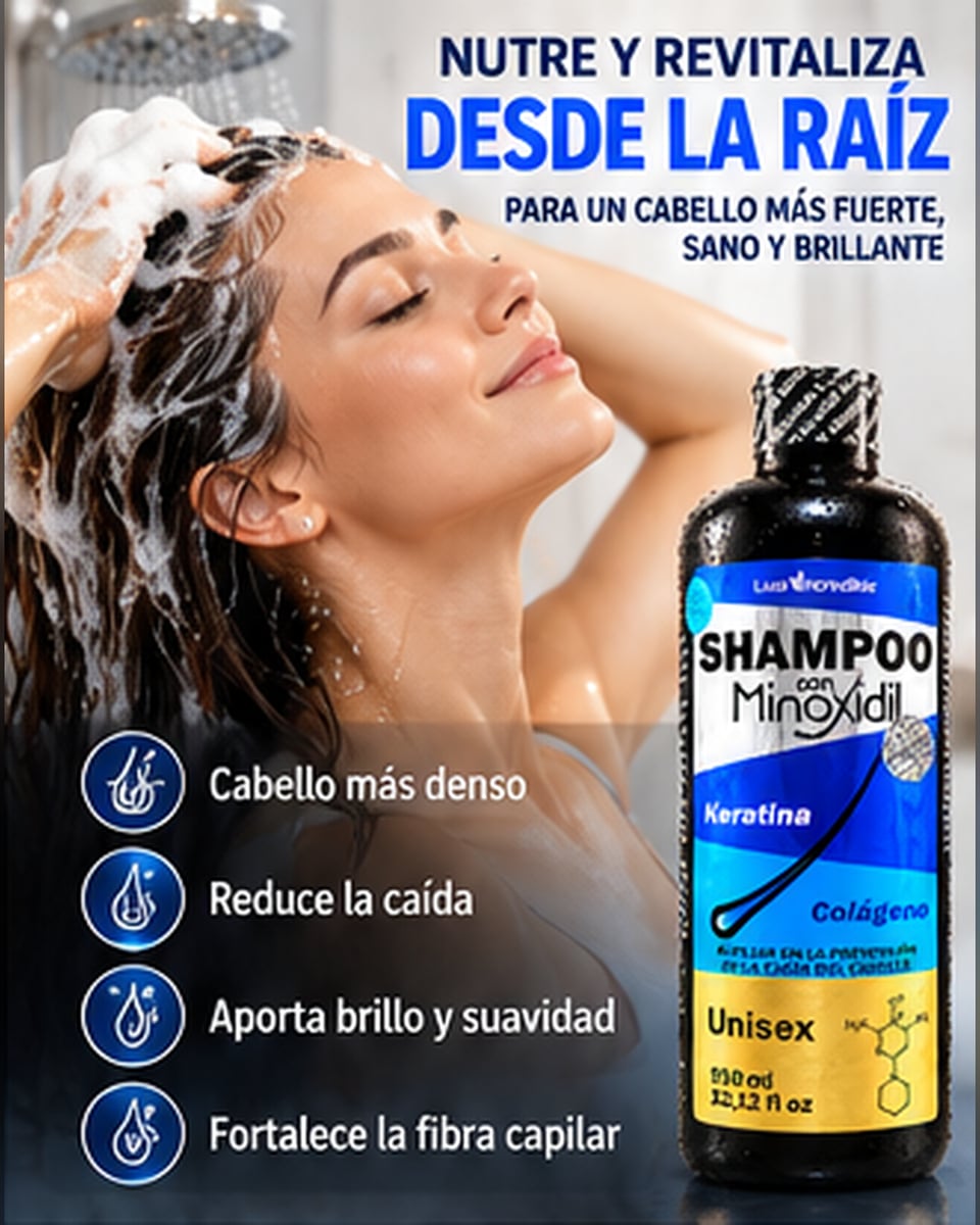 SHAMPOO CON MINOXIDIL 950ML