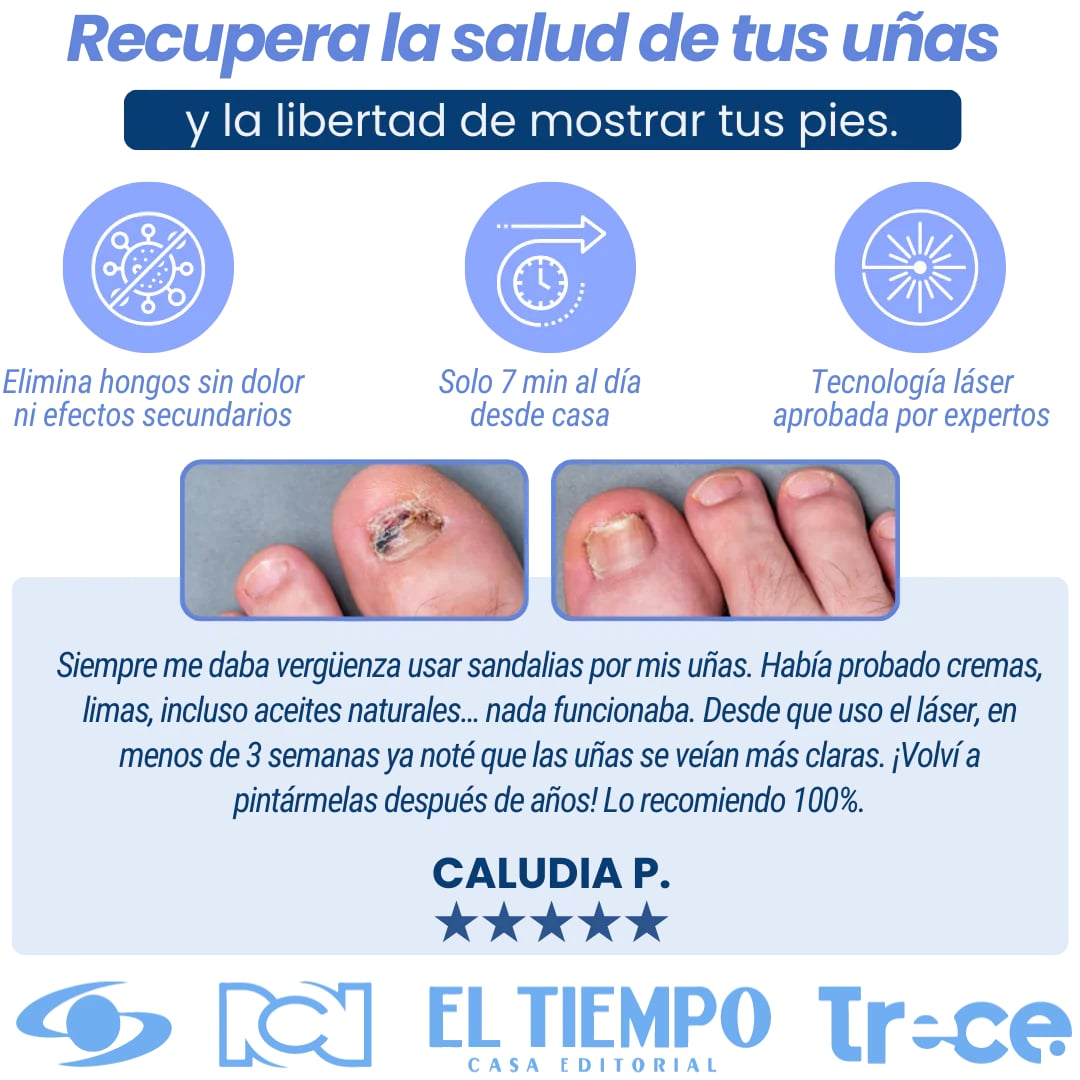 Adiós Hongos YA: El Dispositivo Portátil Que Cura al 100%