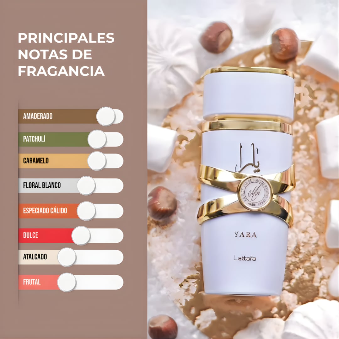 PERFUME YARA MOI SEDUCTORA – Fragancia intensa, personalidad envolvente y presencia que atrae todas las miradas+ ENVIO GRATIS 🎁