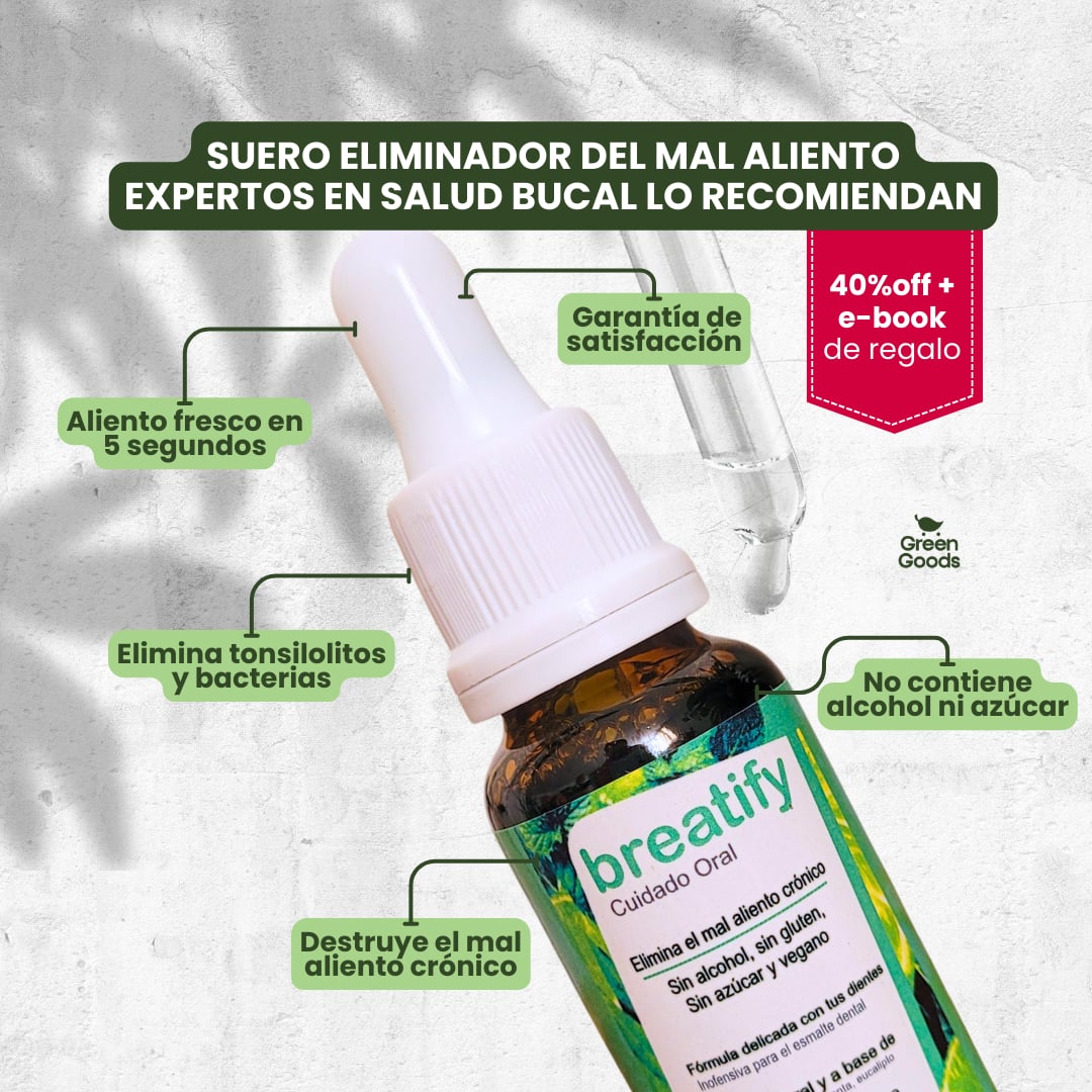 Breatify -¡Dile adiós al mal aliento y recibe un regalo exclusivo!