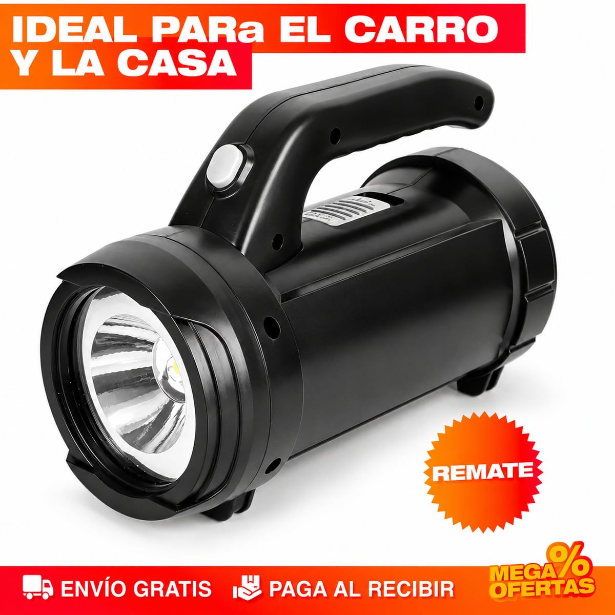 LINTERNA + SET DE HERRAMIENTAS 17 PCS