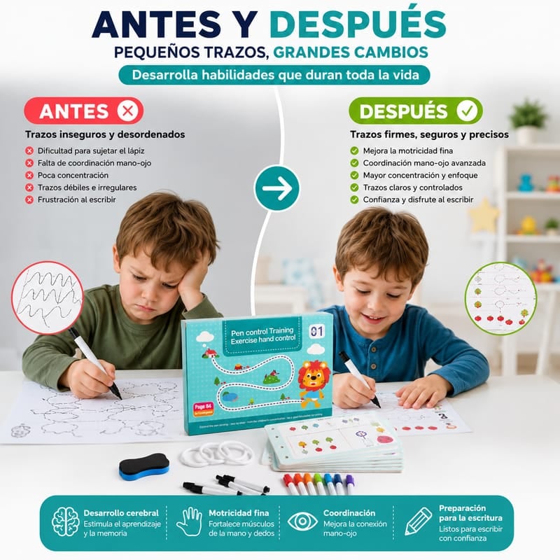 ✨ MagicBook™ Kids | 84 Retos para Aprender Jugando