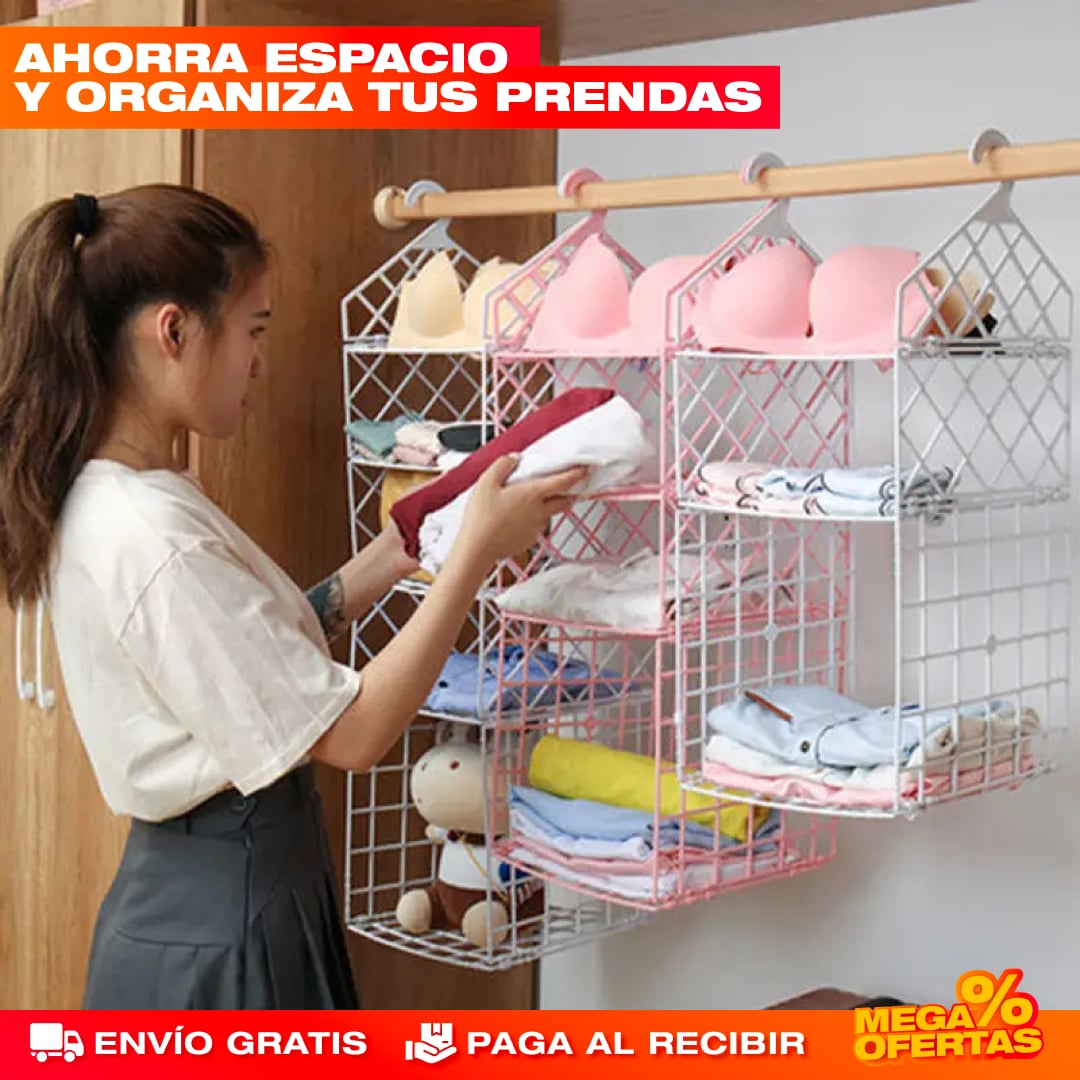 PROMO X3 ESTANTE COLGANTE PORTÁTIL