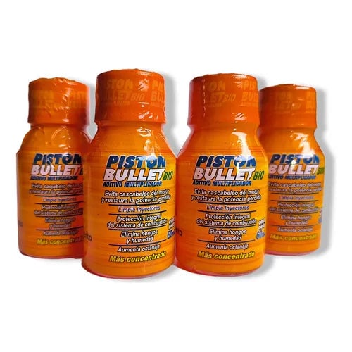 Pistón Bullet® 3x1- Limpia y potencia tu motor + Guía GRATIS