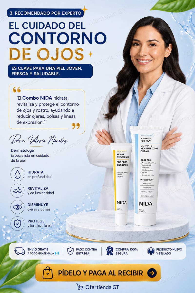 ✨ COMBO NIDA: MIRADA MÁS FRESCA Y PIEL RADIANTE + ENVÍO GRATIS