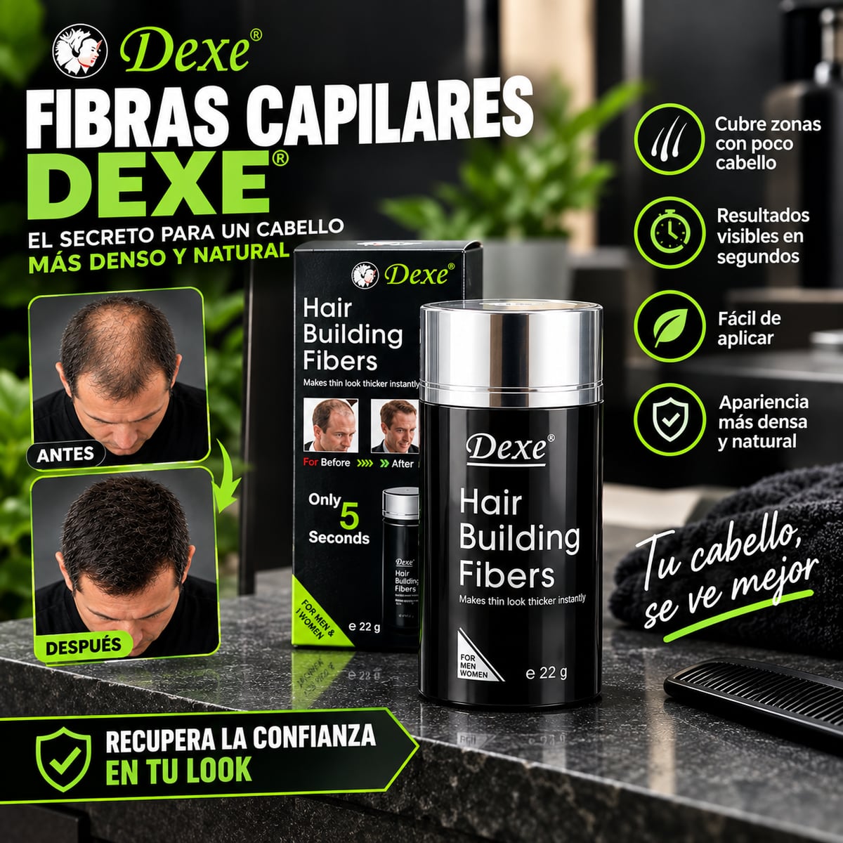 Fibras capilares 
