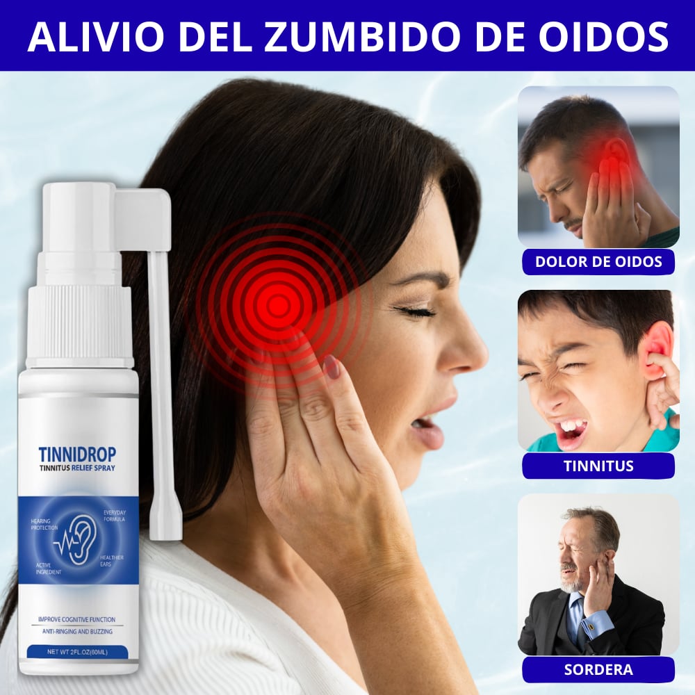2x1 | TINNIDROP® | SPRAY PARA EL TINNITUS