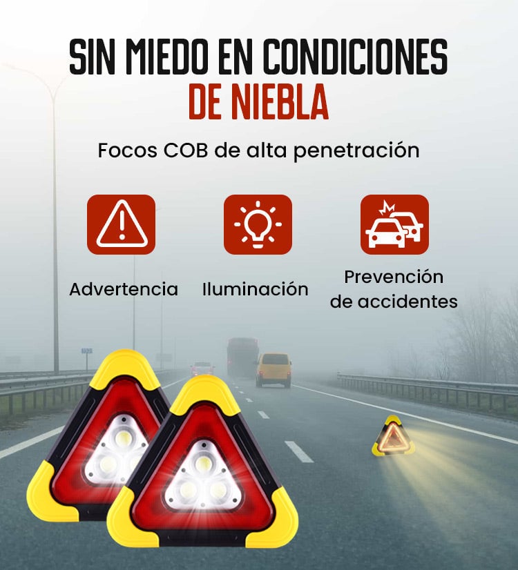 Luz Solar Aviso Emergencia
