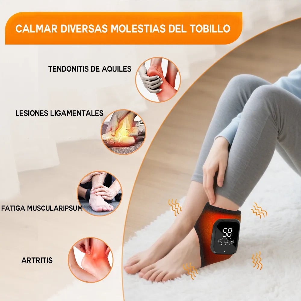 🔥 Elimina el dolor de tus pies despues de un largo dia. Masajeador termico de pies - FootCare