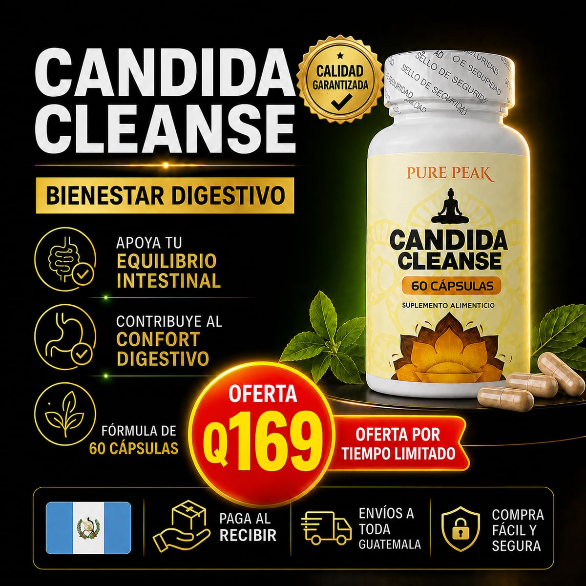 Candida Cleanse | Apoya tu bienestar digestivo
