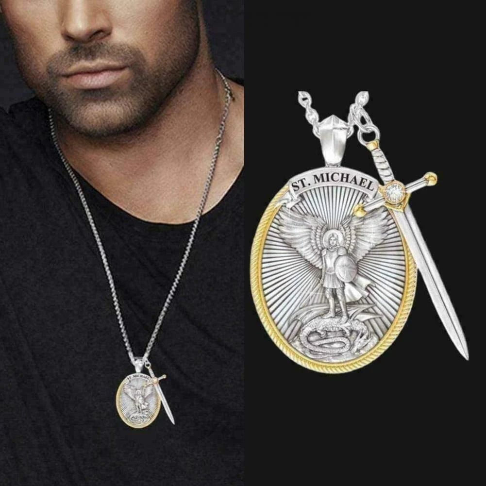 Protección Celestial Garantizada🙏 - Medalla Bendita del Arcángel Miguel ✨