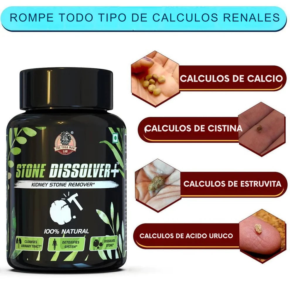 STONE DISSOLVER Suplemento Renal 