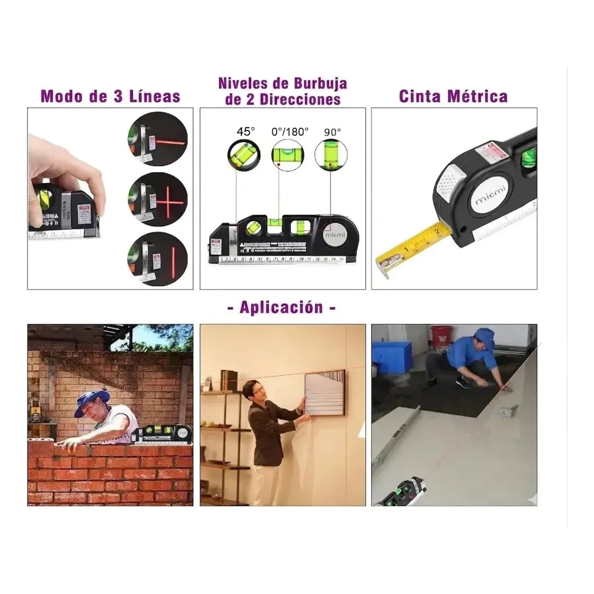 PRECISIÓN PROFESIONAL EN CADA PROYECTO - Nivel Láser + ENVÍO GRATIS
