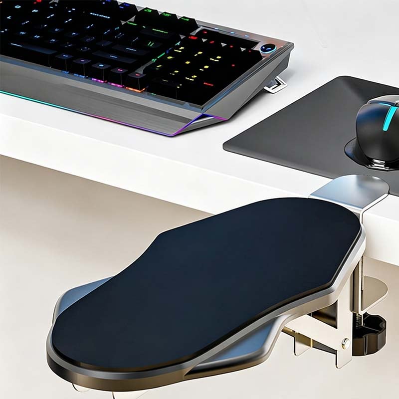 🖥️ ¡OFERTA LIMITADA: 30 % DE DESCUENTO! ✨ Reposabrazos ajustable con sujeción por pinza: ergonómico, plegable, sin necesidad de herramientas 🔧