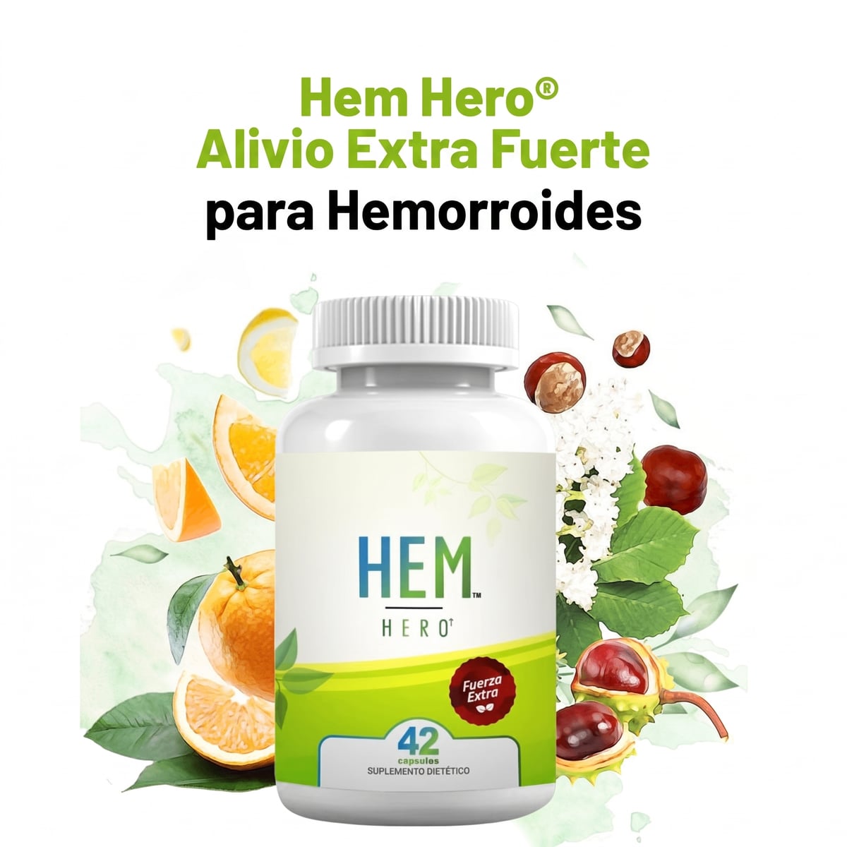 Hem Hero™ Apoyo natural para las hemorroides