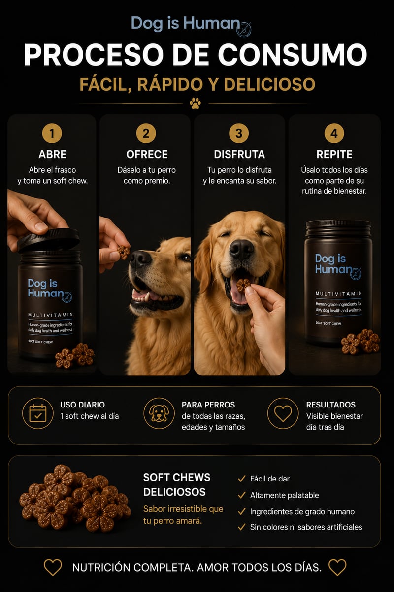 Modo de uso del multivitamínico