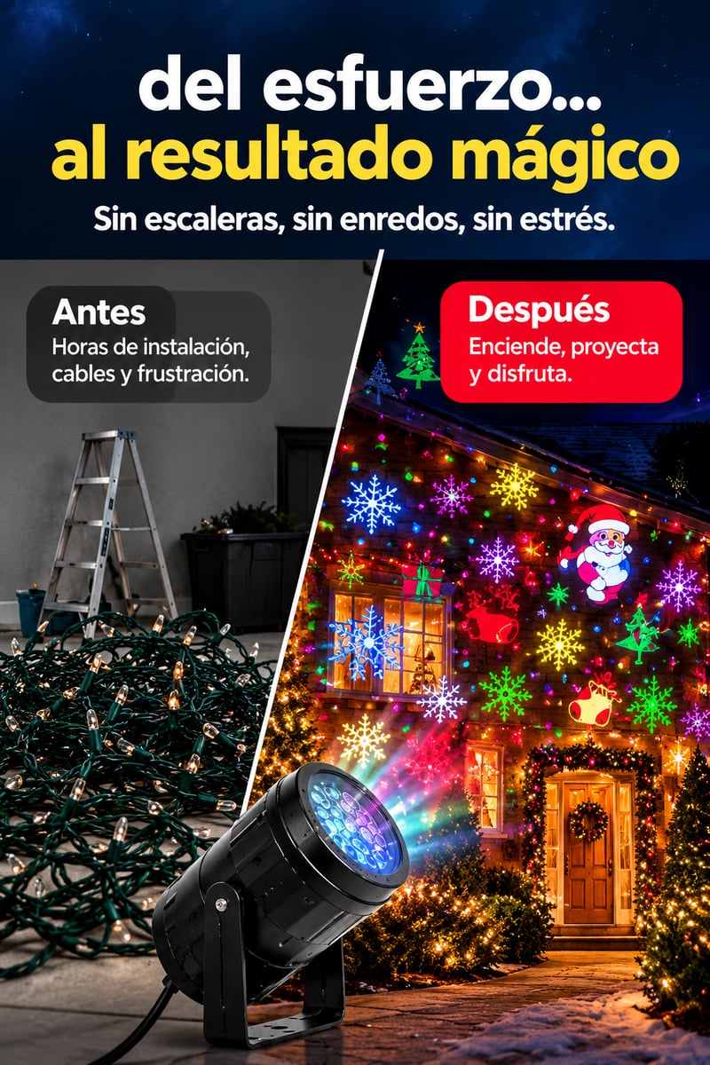 Proyector Mágico Navideño