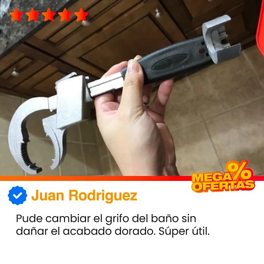 Llave Ajustable Pro + Envío Gratis