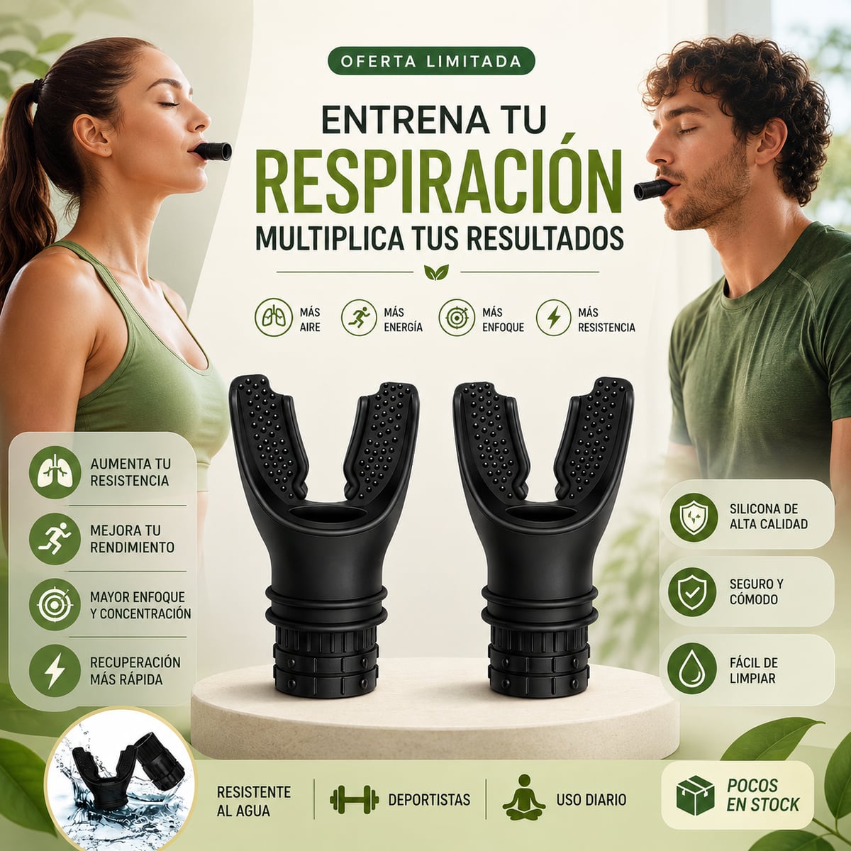🚀 PulmoForce™ | Entrena tus Pulmones como un Profesional