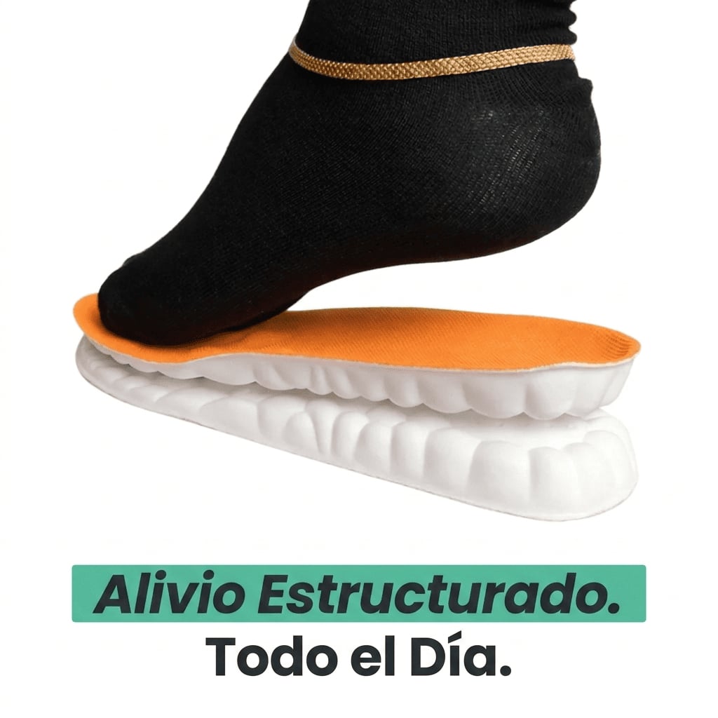 WellFoot Pro® - Plantillas de alivio para la Fascitis Plantar y el Dolor de Talón